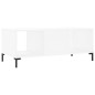 vidaXL Couchtisch Weiß 102x50x40 cm Holzwerkstoff vidaXL Couchtisch Weiß 102x50x40 cm Holzwerkstoff