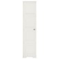 vidaXL Kunststoffschrank 40x43x164 cm Holzdesign Angora-Weiß vidaXL Kunststoffschrank 40x43x164 cm Holzdesign Angora-Weiß