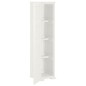 vidaXL Kunststoffschrank 40x43x164 cm Holzdesign Angora-Weiß vidaXL Kunststoffschrank 40x43x164 cm Holzdesign Angora-Weiß