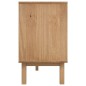 vidaXL Sideboard OTTA Braun&Grau 114x43x73,5 cm Massivholz Kiefer vidaXL Sideboard OTTA Braun&Grau 114x43x73,5 cm Massivholz Kiefer