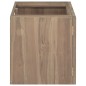 vidaXL Wand-Badschrank 90x39x40 cm Massivholz Teak vidaXL Wand-Badschrank 90x39x40 cm Massivholz Teak