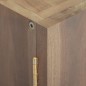 vidaXL Wand-Badschrank 90x39x40 cm Massivholz Teak vidaXL Wand-Badschrank 90x39x40 cm Massivholz Teak