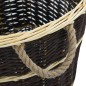 vidaXL Holzkorb mit Trageriemen 57 x 51 x 69 cm Natur Weide vidaXL Holzkorb mit Trageriemen 57 x 51 x 69 cm Natur Weide