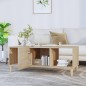vidaXL Couchtisch Sonoma-Eiche 102x50x40 cm Holzwerkstoff vidaXL Couchtisch Sonoma-Eiche 102x50x40 cm Holzwerkstoff