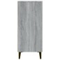 vidaXL Sideboard Grau Sonoma 90x34x80 cm Holzwerkstoff vidaXL Sideboard Grau Sonoma 90x34x80 cm Holzwerkstoff