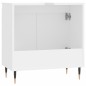 vidaXL Badezimmerschrank Weiß 58x33x60 cm Holzwerkstoff vidaXL Badezimmerschrank Weiß 58x33x60 cm Holzwerkstoff