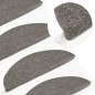 vidaXL Stufenmatten Selbstklebend 10 Stk. Grau 65x22,5x3,5 cm vidaXL Stufenmatten Selbstklebend 10 Stk. Grau 65x22,5x3,5 cm