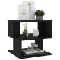 vidaXL Beistelltisch Schwarz 40x40x40 cm Holzwerkstoff vidaXL Beistelltisch Schwarz 40x40x40 cm Holzwerkstoff