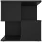 vidaXL Beistelltisch Schwarz 40x40x40 cm Holzwerkstoff vidaXL Beistelltisch Schwarz 40x40x40 cm Holzwerkstoff