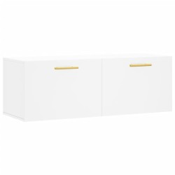 vidaXL Wandschrank Weiß 100x36,5x35 cm Holzwerkstoff