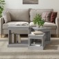 vidaXL Satztische 3 Stk. Grau Sonoma Holzwerkstoff vidaXL Satztische 3 Stk. Grau Sonoma Holzwerkstoff