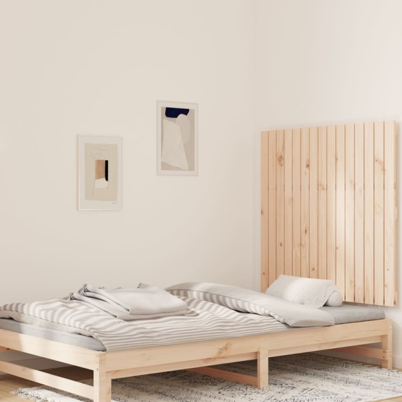 vidaXL Wand-Kopfteil 95,5x3x90 cm Massivholz Kiefer vidaXL Wand-Kopfteil 95,5x3x90 cm Massivholz Kiefer