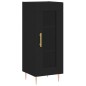 vidaXL Sideboard Schwarz 34,5x34x90 cm Holzwerkstoff vidaXL Sideboard Schwarz 34,5x34x90 cm Holzwerkstoff