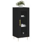 vidaXL Sideboard Schwarz 34,5x34x90 cm Holzwerkstoff vidaXL Sideboard Schwarz 34,5x34x90 cm Holzwerkstoff