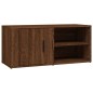 vidaXL TV-Schrank Braun Eichen-Optik 80x31,5x36 cm Holzwerkstoff vidaXL TV-Schrank Braun Eichen-Optik 80x31,5x36 cm Holzwerkstoff