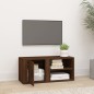 vidaXL TV-Schrank Braun Eichen-Optik 80x31,5x36 cm Holzwerkstoff vidaXL TV-Schrank Braun Eichen-Optik 80x31,5x36 cm Holzwerkstoff
