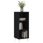 vidaXL Sideboard Schwarz 34,5x32,5x90 cm Holzwerkstoff vidaXL Sideboard Schwarz 34,5x32,5x90 cm Holzwerkstoff