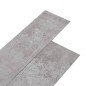 vidaXL PVC-Fliesen 5,02 m² 2 mm Selbstklebend Bodengrau vidaXL PVC-Fliesen 5,02 m² 2 mm Selbstklebend Bodengrau