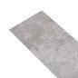vidaXL PVC-Fliesen 5,02 m² 2 mm Selbstklebend Bodengrau vidaXL PVC-Fliesen 5,02 m² 2 mm Selbstklebend Bodengrau