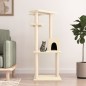 vidaXL Kratzbaum mit Sisal-Kratzsäulen Creme 123 cm vidaXL Kratzbaum mit Sisal-Kratzsäulen Creme 123 cm