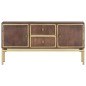 vidaXL Sideboard 120x29x60 cm Massivholz Mango vidaXL Sideboard 120x29x60 cm Massivholz Mango