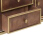 vidaXL Sideboard 120x29x60 cm Massivholz Mango vidaXL Sideboard 120x29x60 cm Massivholz Mango