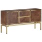 vidaXL Sideboard 120x29x60 cm Massivholz Mango vidaXL Sideboard 120x29x60 cm Massivholz Mango