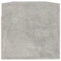 vidaXL Wandschrank Betongrau 100x36,5x35 cm Holzwerkstoff