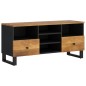 vidaXL TV-Schrank 100x33x46 cm Massivholz Mango und Holzwerkstoff vidaXL TV-Schrank 100x33x46 cm Massivholz Mango und Holzwerkstoff