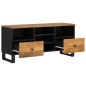 vidaXL TV-Schrank 100x33x46 cm Massivholz Mango und Holzwerkstoff vidaXL TV-Schrank 100x33x46 cm Massivholz Mango und Holzwerkstoff