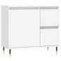 vidaXL Badschrank Weiß 65x33x60 cm Holzwerkstoff vidaXL Badschrank Weiß 65x33x60 cm Holzwerkstoff
