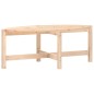 vidaXL Couchtisch 118x63x45 cm Massivholz Kiefer vidaXL Couchtisch 118x63x45 cm Massivholz Kiefer