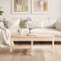 vidaXL Couchtisch 118x63x45 cm Massivholz Kiefer vidaXL Couchtisch 118x63x45 cm Massivholz Kiefer