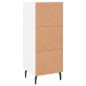 vidaXL Sideboard Weiß 34,5x34x90 cm Holzwerkstoff vidaXL Sideboard Weiß 34,5x34x90 cm Holzwerkstoff
