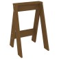 vidaXL Hocker 2 Stk. Honigbraun 40x40x60 cm Massivholz Kiefer vidaXL Hocker 2 Stk. Honigbraun 40x40x60 cm Massivholz Kiefer