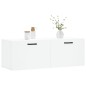 vidaXL Wandschrank Weiß 100x36,5x35 cm Holzwerkstoff vidaXL Wandschrank Weiß 100x36,5x35 cm Holzwerkstoff