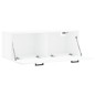 vidaXL Wandschrank Weiß 100x36,5x35 cm Holzwerkstoff vidaXL Wandschrank Weiß 100x36,5x35 cm Holzwerkstoff