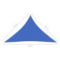 vidaXL Sonnensegel 160 g/m² Blau 3,5x3,5x4,9 m HDPE vidaXL Sonnensegel 160 g/m² Blau 3,5x3,5x4,9 m HDPE