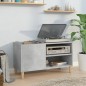 vidaXL Plattenschrank Betongrau 84,5x38x48 cm Holzwerkstoff vidaXL Plattenschrank Betongrau 84,5x38x48 cm Holzwerkstoff