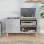 vidaXL Plattenschrank Betongrau 84,5x38x48 cm Holzwerkstoff vidaXL Plattenschrank Betongrau 84,5x38x48 cm Holzwerkstoff