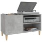 vidaXL Plattenschrank Betongrau 84,5x38x48 cm Holzwerkstoff vidaXL Plattenschrank Betongrau 84,5x38x48 cm Holzwerkstoff