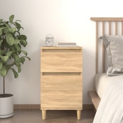 vidaXL Nachttisch Sonoma-Eiche 40x35x70 cm