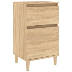 vidaXL Nachttisch Sonoma-Eiche 40x35x70 cm
