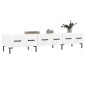 vidaXL TV-Schrank Weiß 150x36x30 cm Holzwerkstoff vidaXL TV-Schrank Weiß 150x36x30 cm Holzwerkstoff