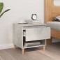 vidaXL Nachttisch Betongrau 50x46x50 cm Holzwerkstoff vidaXL Nachttisch Betongrau 50x46x50 cm Holzwerkstoff