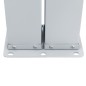vidaXL Seitenmarkise Ausziehbar Blau 140x600 cm vidaXL Seitenmarkise Ausziehbar Blau 140x600 cm