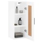 vidaXL Wandschrank Weiß 34,5x34x90 cm Holzwerkstoff vidaXL Wandschrank Weiß 34,5x34x90 cm Holzwerkstoff