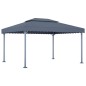 vidaXL Pavillon 400 x 300 cm Anthrazit Aluminium vidaXL Pavillon 400 x 300 cm Anthrazit Aluminium