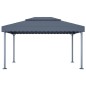vidaXL Pavillon 400 x 300 cm Anthrazit Aluminium vidaXL Pavillon 400 x 300 cm Anthrazit Aluminium