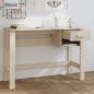 vidaXL Schreibtisch HAMAR Honigbraun 110x40x75 cm Massivholz Kiefer vidaXL Schreibtisch HAMAR Honigbraun 110x40x75 cm Massivholz Kiefer